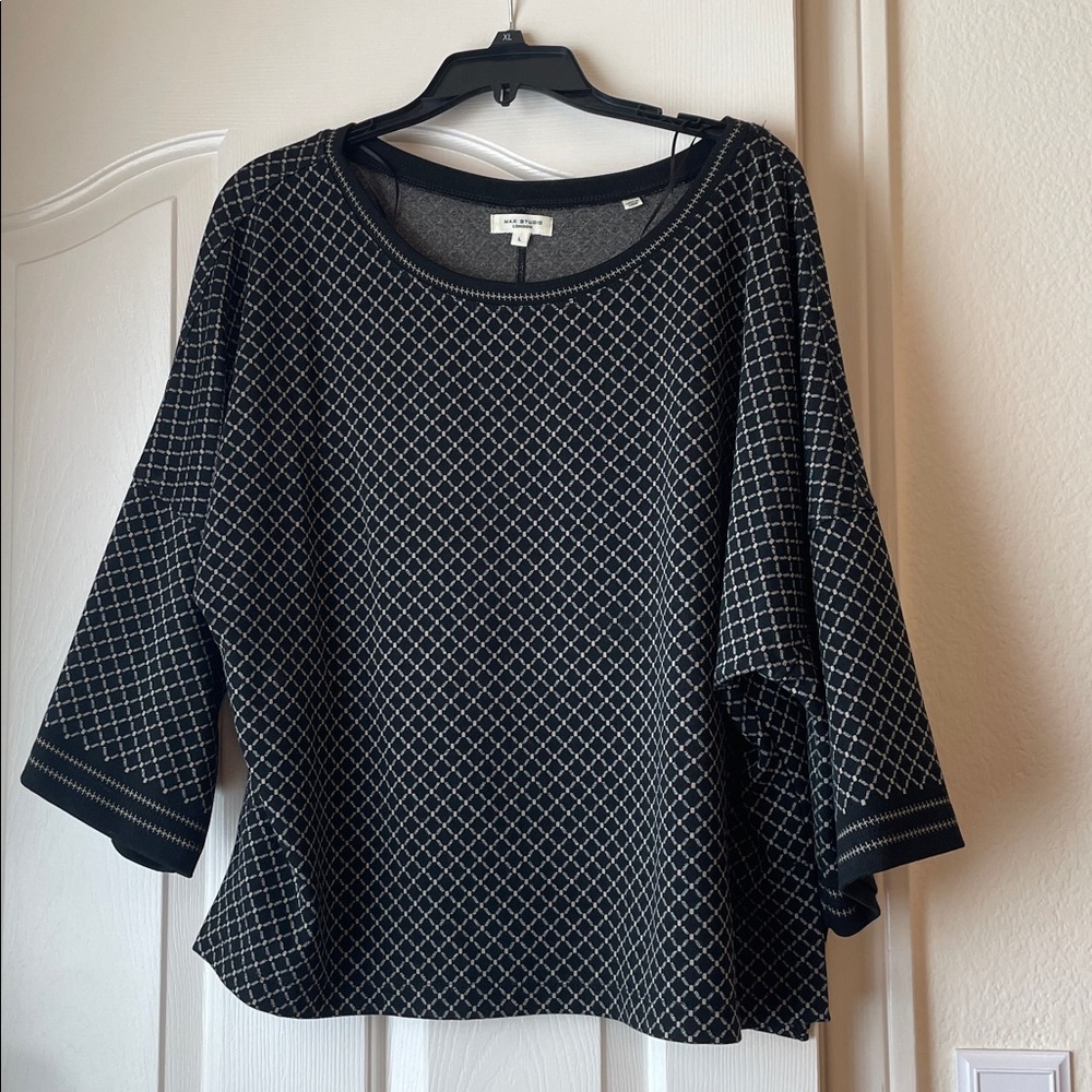 Max Studio Patterned Top